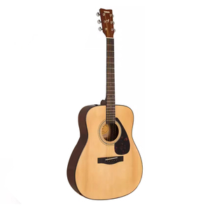 กีต้าร์พื้นบ้าน Burlywood Yamahas F600 ขนาด 41 นิ้วพร้อมเครื่องร้องเพลงขณะเล่นเครื่องสาย - Product Image 1