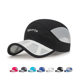 Sports Cap Breathable Mesh Ice Silk Quick Dry Sun Protection Hat For Men And Women - Product Image 5