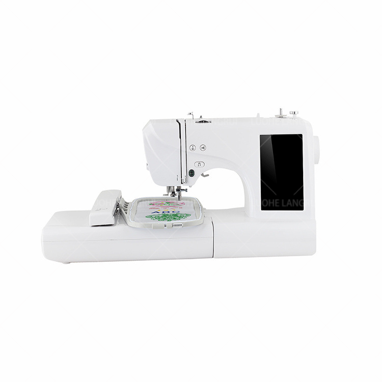 Multifunction Household Small Computerized t Shirt Professional Embroidery Making Machine Price 1 Head