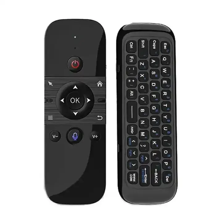 Mouse udara keyboard mini, Mouse udara keyboard M8 fly air Model Arab/Inggris/Rusia 2.4G Smart Remote Control M8