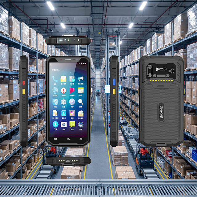 5.99inch Barcode Scanner Palm Pilots Pda for Android 15 Pocket Handheld Rugged PDAS Wi-Fi Data 1D 2D QR Scanner Nfc Card Reader