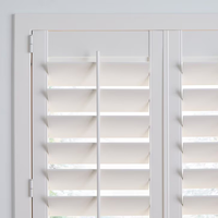 Ventes en gros d'usine, stores en bois véritable sur mesure, stores horizontaux en bois pour fenêtres