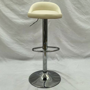 Banqueta Giratória de PU com Altura Ajustável para Uso Comercial, Design Moderno e Durável, Cadeira de Salão Alta - Product Image 2