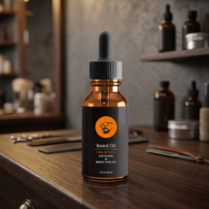 Aceite para el Crecimiento de la Barba 100% Natural y Orgánico, Nutritivo e Hidratante, con Aroma a Colonia, Etiqueta Privada, Venta al Por Mayor - Product Image 3