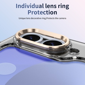 Custom Magnetic Clear <b>Phone</b> Case for Samsung Z Flip 8 7 6 5 4 3 With 360° Stand Front <b>Screen</b> <b>Protector</b> Shockproof Hard Cover - Product Image 4