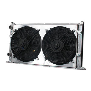 Radiador <span class=keywords><strong>de</strong></span> Aluminio con Cubierta <span class=keywords><strong>de</strong></span> Ventilador para Sistema <span class=keywords><strong>de</strong></span> Refrigeración <span class=keywords><strong>de</strong></span> Motor Personalizado <span class=keywords><strong>de</strong></span> Fábrica para Volkswagen Golf Jetta 2.8L V6 2771cc -<span class=keywords><strong>ci</strong></span> 1994-1998 - Product Image 2