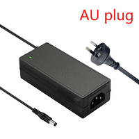 Adaptateur secteur AC/DC de bureau 12V 5A 60W avec prise AU, certifié international, haute qualité, pour éclairage LED et panneaux publicitaires