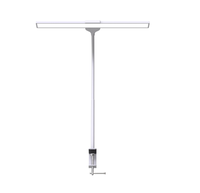 Lampe de lecture de table LED en forme de T avec pince, échantillon gratuit, réglable, à intensité variable, avec capteur tactile