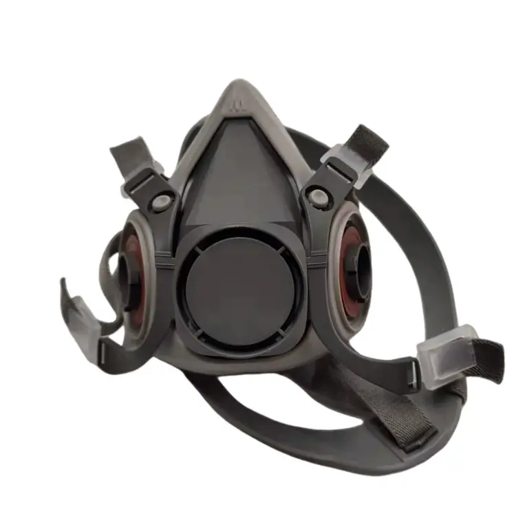 Peinture réutilisable bon marché, demi-masque à gaz anti-poussière pour le visage 6200 demi-masque respirateur