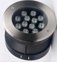 Lámparas LED Subacuáticas DC12V SS304 de Alta Luminosidad 3W 6W 12W 18W RGB DMX512 Control Luces LED Subacuáticas para Piscina