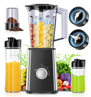 Teendow-Mélangeur électrique multifonction de 300W avec boîte, table de ménage, cuisine, presse-agrumes