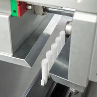 Machine de scellage thermique horizontale semi-électrique à haute efficacité pour le scellage de tubes, bouteilles et feuilles d'emballage en plastique pour boissons, garantie 1 an