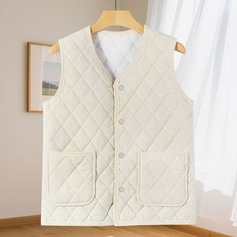 Beige white [thickened velvet]]