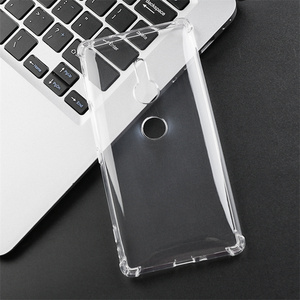 Housse souple à quatre coins pour Sony <span class=keywords><strong>Xperia</strong></span> XZ2 <span class=keywords><strong>XZ1</strong></span> XZ3, étui de protection Transparent pour téléphone portable - Product Image 1