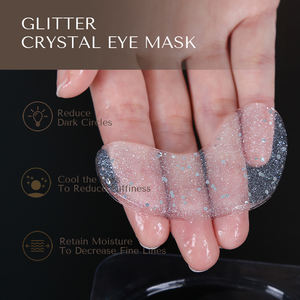 高品質のしわ防止美容コラーゲンクリスタル使い捨てハイドロゲル水和保湿マスクフラッシュアンダーアイパッチ - Product Image 2