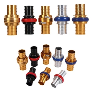 Оборудование для пожаротушения Duraline <span class=keywords><strong>1</strong></span>/<span class=keywords><strong>2</strong></span> дюймов, двойная резиновая алюминиевая муфта с резиновой подкладкой из ПВХ, прямая фабрика из Китая - Product Image 5