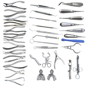 INSTRUMENTS DENTAIRES ENSEMBLE de 36 PCS Kits d'instruments dentaires de base en acier inoxydable d'instruments chirurgicaux PAR DADDY D PRO CE & ISO - Product Image 1