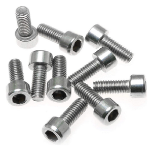 M6 Metric Round Head Internal <b>Hex</b> Screw 25mm Length CNC Machined Polished Class 8.8 General Industry Use - Product Image 3
