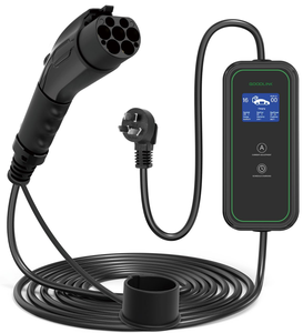 Venta al por mayor GT & Y 7KW Cargador EV portátil IP65 Type1/Type2/GB/T/Caja de carga 32A 24 meses de garantía Negro Uso interior/exterior - Product Image 4