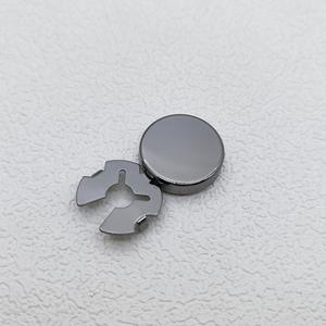 Boutons de manchette pour chemises, style tige, décorés de strass, en caoutchouc de silicone floral, avec bouton de démarrage à pression, pour femmes - Product Image 5
