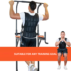 MKAS Calistenia Ajustable 20 <span class=keywords><strong>kg</strong></span> para La Construcción <span class=keywords><strong>de</strong></span> Músculos y Entrenamiento <span class=keywords><strong>de</strong></span> Fuerza Correr Mujeres Hombres Fitness Entrenamiento <span class=keywords><strong>Chaleco</strong></span> <span class=keywords><strong>de</strong></span> <span class=keywords><strong>Peso</strong></span> - Product Image 4