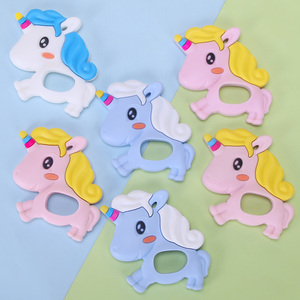 Tùy Chỉnh Cá Nhân Mới Quà Tặng Vòng Hamster Cừu Trái Cây Nấm Bunny Fox Đồ Chơi Gỗ Cao Su Silicone Teethers Cho Babys Bằng Gỗ - Product Image 6