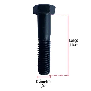 Master con 24 unità borsa con viti 100 1/4 'x 1-1/4' grado 5 acciaio, feroce - Product Image 3