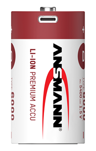 1 में <span class=keywords><strong>2</strong></span> USB-C तेजी से चार्ज 6000 mAh लिथियम <span class=keywords><strong>2</strong></span> * डी बैटरी 1.5v ली आयन उच्च वोल्टेज बैटरी - Product Image 3