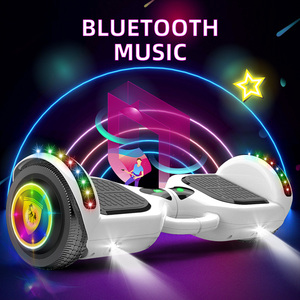 Self Balancing Scooter <strong>HoverBoard</strong> 2 Wheel Hoverboards with Bluetooth LED Lights for Kids Adults - Product Image 2