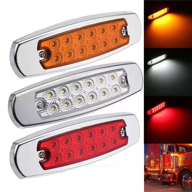 Luces Led 24v Camion Akozon Feux De Stationnement, Feu Gabarit Hella Feux LED Orange 24 V Gabarit LED Ambar Luz LED LED Latéral Camion LED Camion LED Per Camion LED Ingombro LED