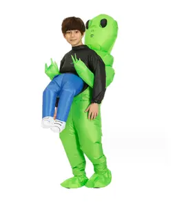 Costume Alien Gonflable Cosplay Mascotte Pour Enfants Adulte Fête Halloween Costumes