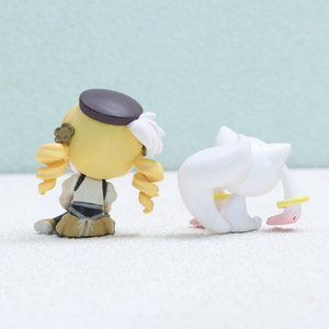 Venta al por mayor, 4 piezas/set, figuras de anime de PVC de Kaname Madoka, Homura <span class=keywords><strong>Akemi</strong></span>, Mami, Tomoe y Kyubey, modelo de juguete para máquina de grúas, adorno de escritorio, regalo - Product Image 2