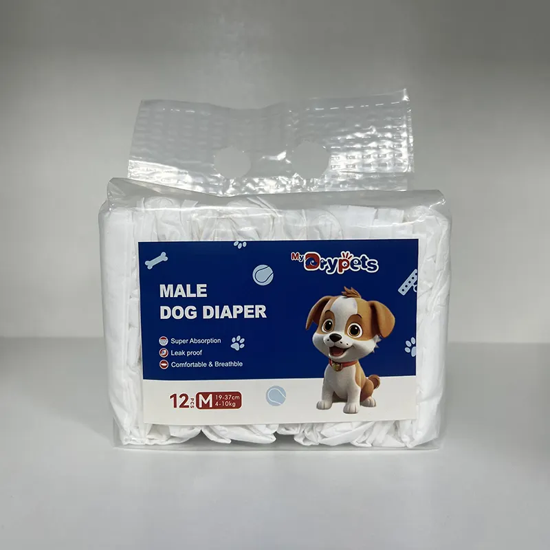 Low MOQ High Absorbent Disposable Dog Diaper  Pet Diaper  Pet Product For Hot Sell