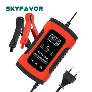 범용 <span class=keywords><strong>12V</strong></span> 자동차 배터리 충전기 <span class=keywords><strong>12V</strong></span> <span class=keywords><strong>5A</strong></span> 6A 스마트 충전기 오토바이/자동차 펄스 수리 지능형 유지 장치 탈황 충전기 - Product Image 4