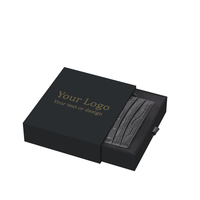 Boîte Cadeau Personnalisée Portefeuille Ceinture Montre Impression Numérique Haute Qualité, Emballages Économiques pour Portefeuille et Ceinture en Cuir
