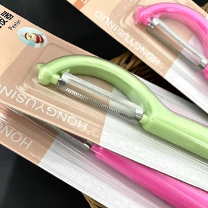 0737 เครื่องปอกการ์ดแบบดูด ด้ามจับพลาสติก ที่ปอกแบบหยัก ที่ปอกผลไม้ ขายส่ง - Product Image 5
