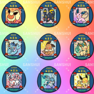 Anime Pokemond Pin Badge Pikachu Acrylic Laser Button Pins Custom Brooch Collectible Ita Bag Decoration Wholesale Gifts - Product Image 6