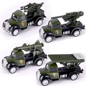 Hoge Kwaliteit Militaire Diecast Auto Set Metalen Tank Model Militaire Voertuigen Te Koop Speelgoed Trek Legering 1 55 Voor lage Prijs 4 Stuks