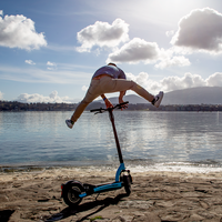 Trottinette électrique pliable pour adultes Hikerboy Foxtrot Plus, vitesse de 25 km/h, capacité de montée de 20 degrés