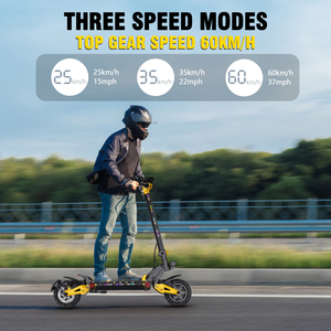 Trottinette Électrique Double Moteur IENYRID ES60 1200W*2 Longue Portée 23AH avec Affichage Numérique Intelligent – Entrepôts UK, US, UE – Modèle IE-ES60 - Product Image 6