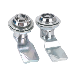 MS754 Hợp kim kẽm Key unlatch Khóa Cửa Chống sốc tam giác khóa cho Phân phối điện tủ xe hộp công cụ với lối vào tính năng - Product Image 2