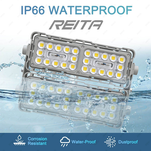 Projecteur LED haute performance IP65 CRI80 pour stades sportifs, contrôle à distance/application, blanc chaud, haute luminosité <span class=keywords><strong>REITA</strong></span> 30-480W - Product Image 4