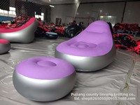 Chaise gonflable lumineuse moderne pour l'extérieur - Vente flash |   Canapé gonflable lumineux à LED