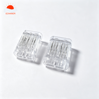 Connecteur rapide à 6 broches pour câble LED RGBCW CCT, sans dénudage, pour ruban LED, câblage d'éclairage basse tension