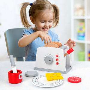 Bricolage maison de simulation <span class=keywords><strong>pour</strong></span> enfants, rôtissoire pain <span class=keywords><strong>pour</strong></span> enfants, ensemble de cuisson, jouets de <span class=keywords><strong>cuisine</strong></span> <span class=keywords><strong>en</strong></span> <span class=keywords><strong>bois</strong></span> <span class=keywords><strong>pour</strong></span> l'éducation précoce des tout petits - Product Image 1