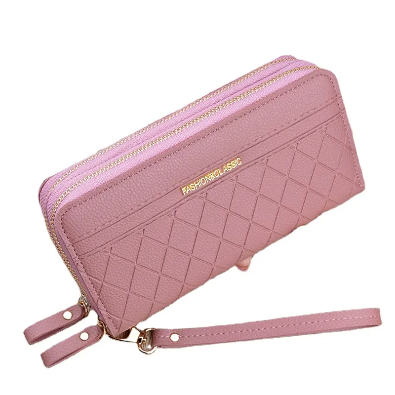 Long Women's Wallet Female Purses Tassel Coin Purse Card Holder Wallets Female Pu Leather Clutch Money Bag Pu Leather Wallet