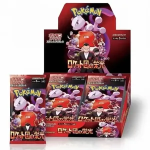 Carte <span class=keywords><strong>Pokémon</strong></span> personnalisée TCG Glory of the Rocket Gang Booster Box Sv10 Version japonaise Édition <span class=keywords><strong>Mewtwo</strong></span> À partir de 14 ans - Product Image 4