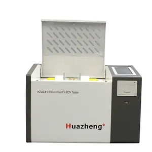 Huazheng Alat Uji Kekuatan Dielektrik Minyak Isolasi Listrik 80KV Tester Bdv Minyak