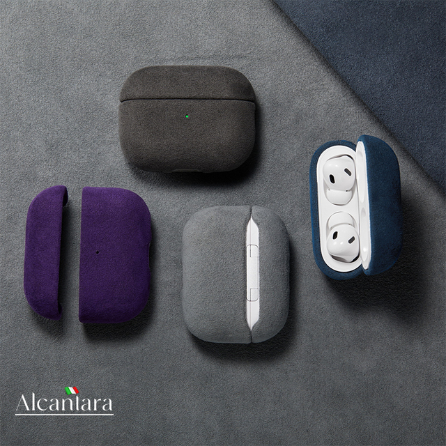 Pro Generation 1st to 4th Generation for Airpods Alcantara Case Greaseproof Waterproof Protective Cover Shell for Headphones
