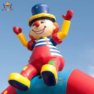 Vente flash WINWAYTOYS Château gonflable commercial en PVC Super Clown 6,1x5x5,9m pour le plaisir - Product Image 5
